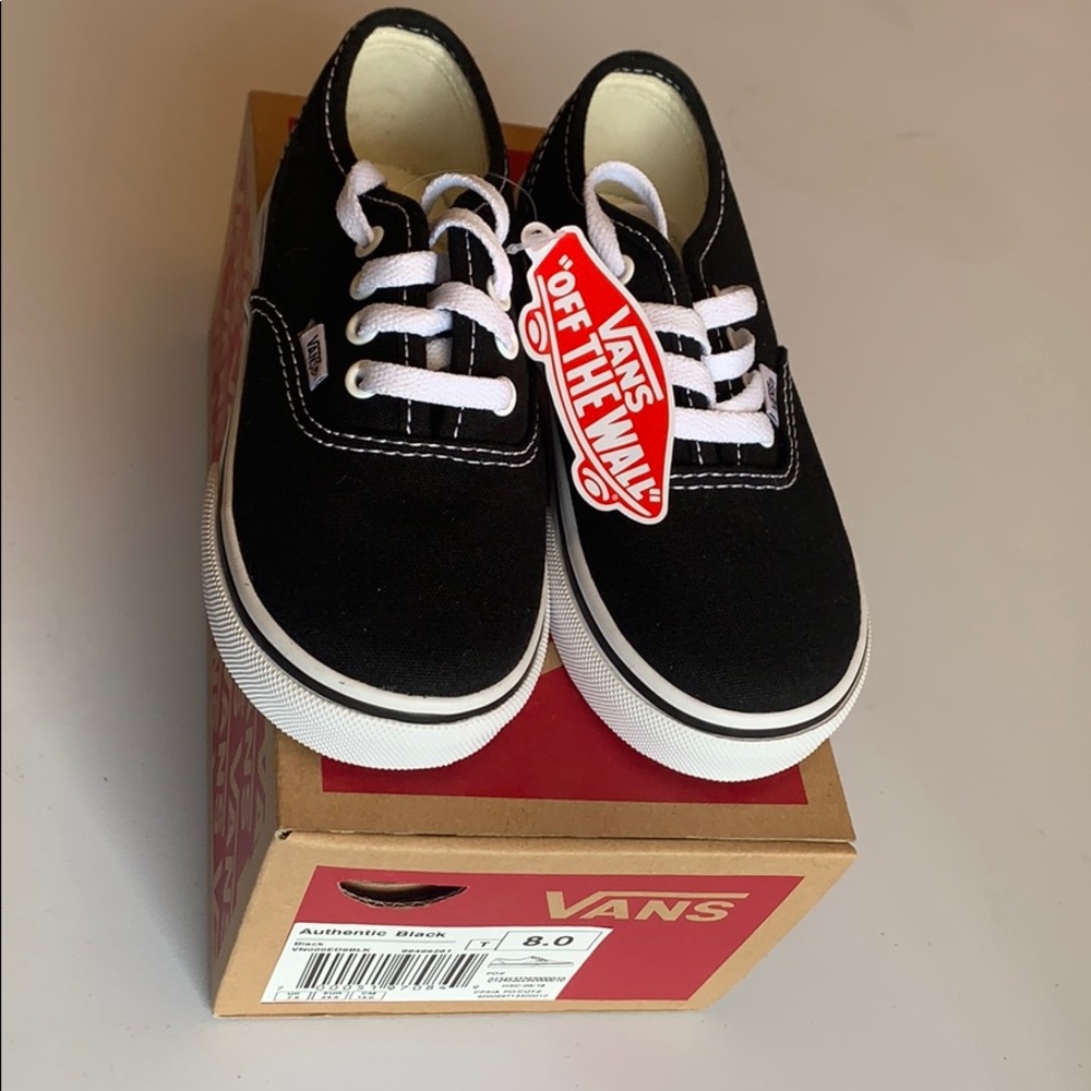 Vans toddler size 8